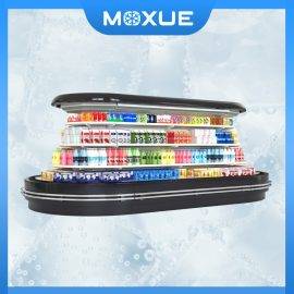 Semi Vertical Multideck Chiller (Oval Shape)